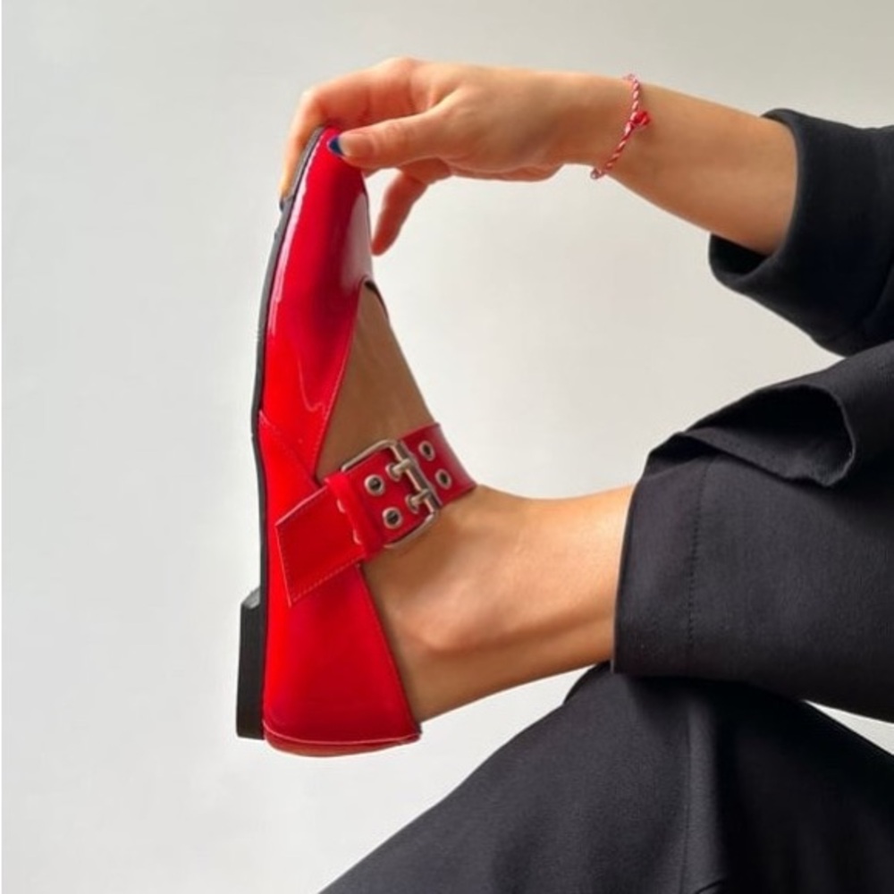 Red Women's Loafers